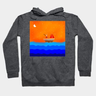 Man in the boat Hoodie